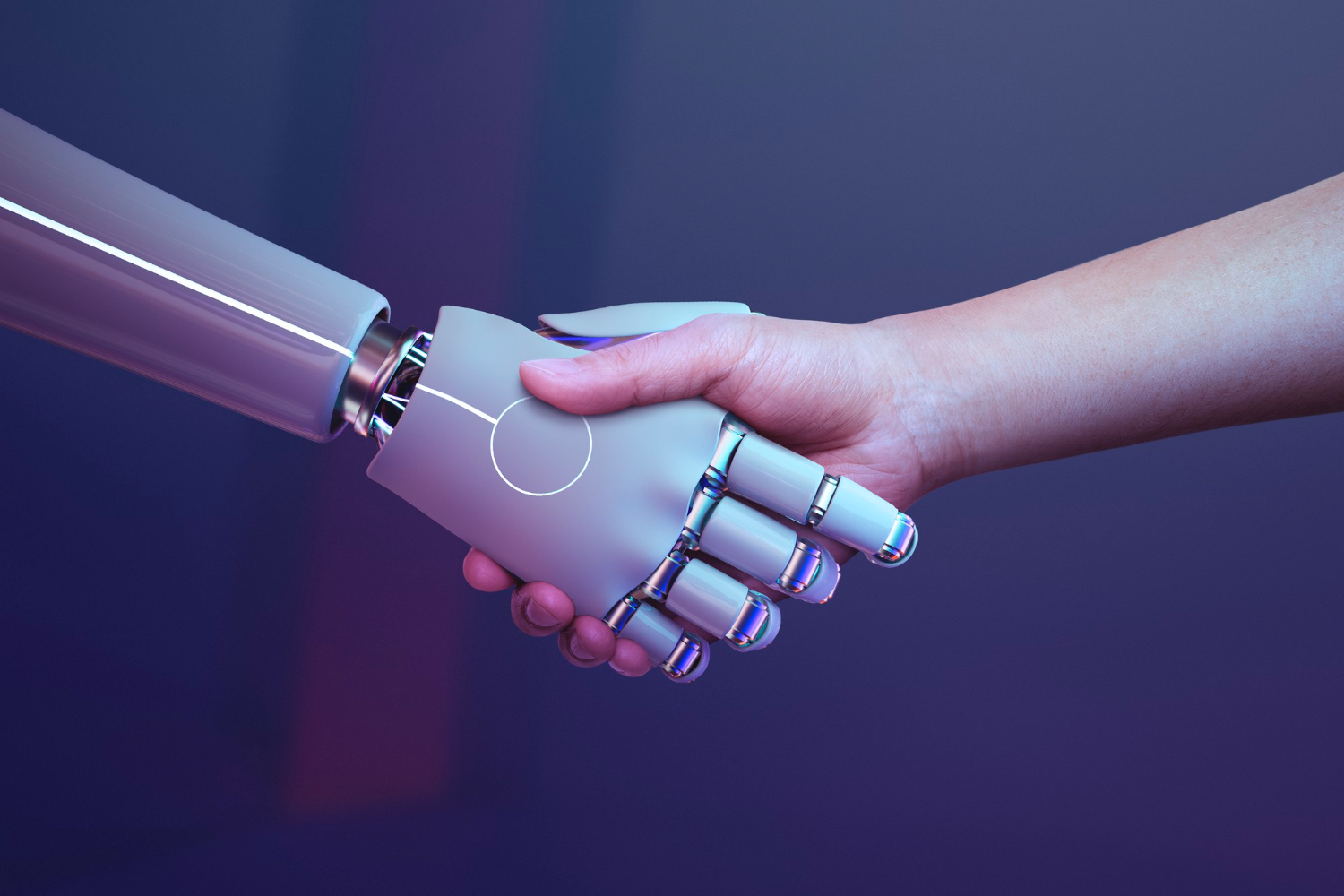  human centered technology robot handshakes human